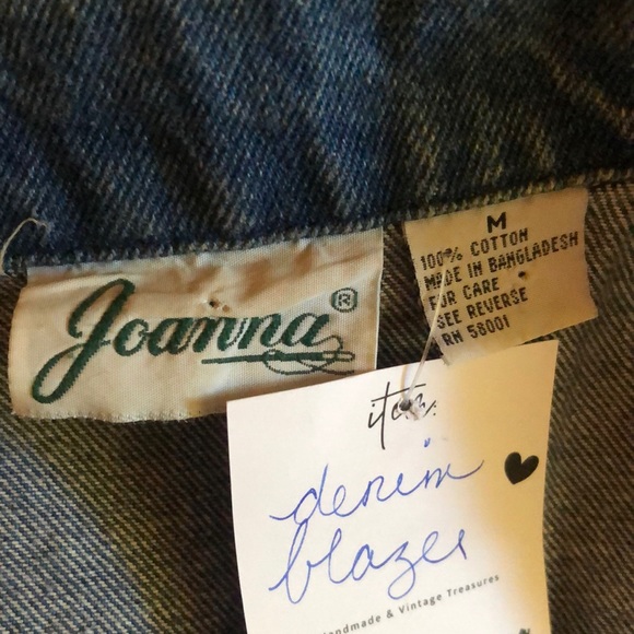 Vintage Denim Blazer - Picture 16 of 16